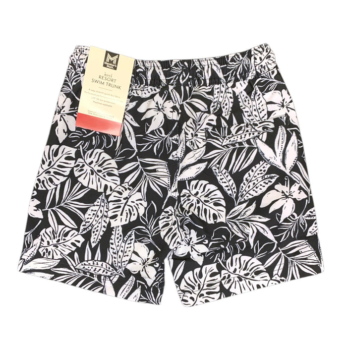 Member's Mark Boy's Resort Swim Trunk with Built-In Liner, 4-Way Stretch