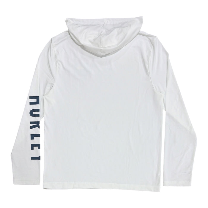 Hurley Men's Regular Fit UPF 50 Sun Protection Hooded Long Sleeve Tee