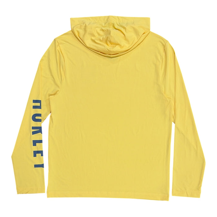 Hurley Men's Regular Fit UPF 50 Sun Protection Hooded Long Sleeve Tee