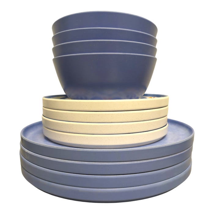 Member's Mark Lightweight Break Resistant Melamine Dinnerware Set, 12pc