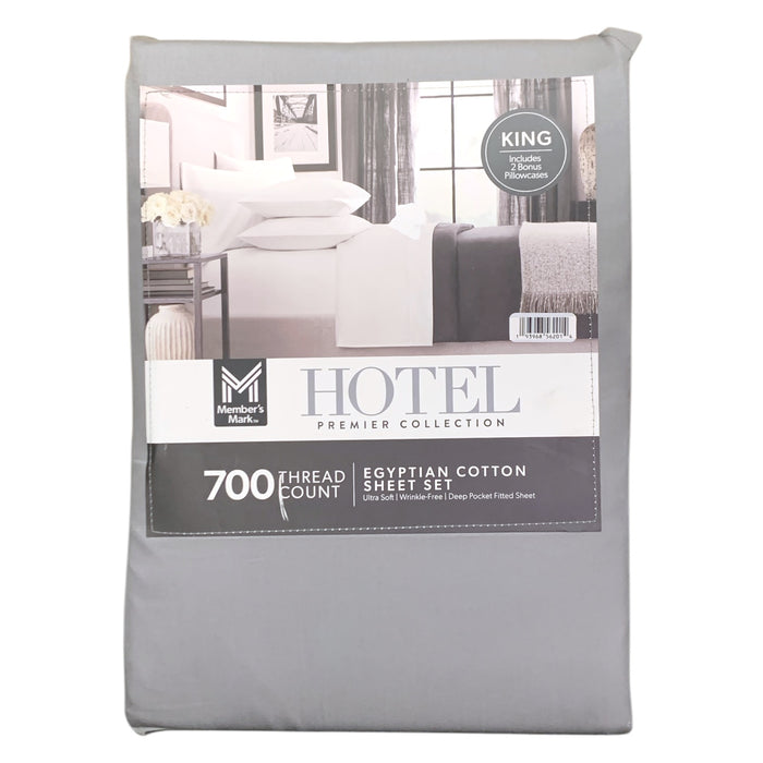 Member's Mark Hotel Premier Collection 700TC Egyptian Cotton Sheet Set, King