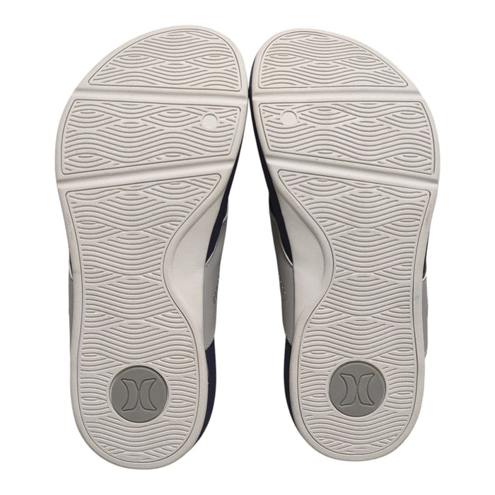 Hurley Men's Padded Strap Wave Non-Slip Outsole Flip-Flop