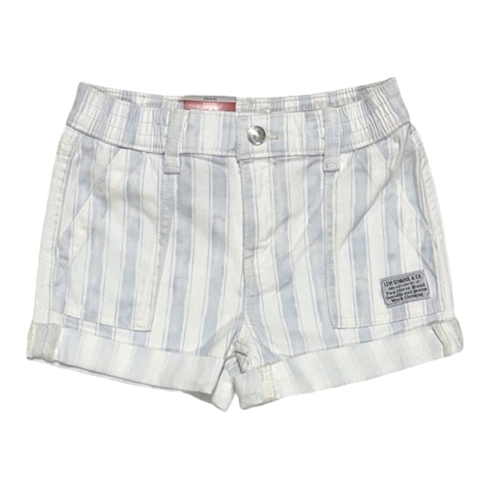 Levi's Girls Adjustable Waist Mid Rise Denim Short