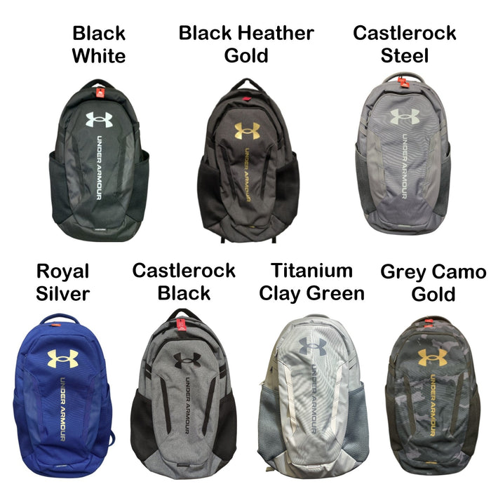 Under Armour UA Hustle 6.0 Water-Resistant Backpack, 16" Padded Laptop Sleeve