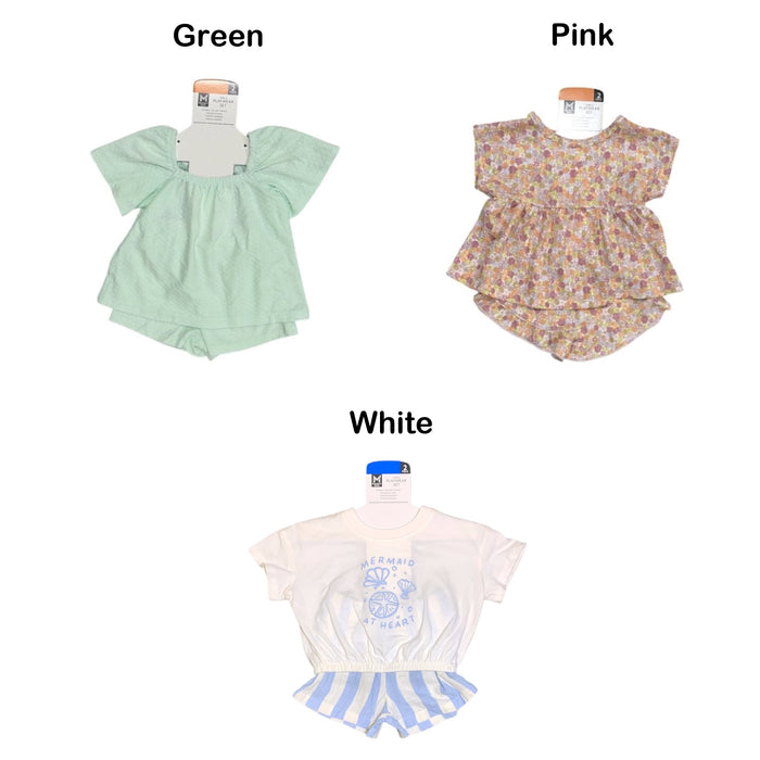 Member's Mark Girls Lightweight & Breathable 2-Piece Pull-On Playwear