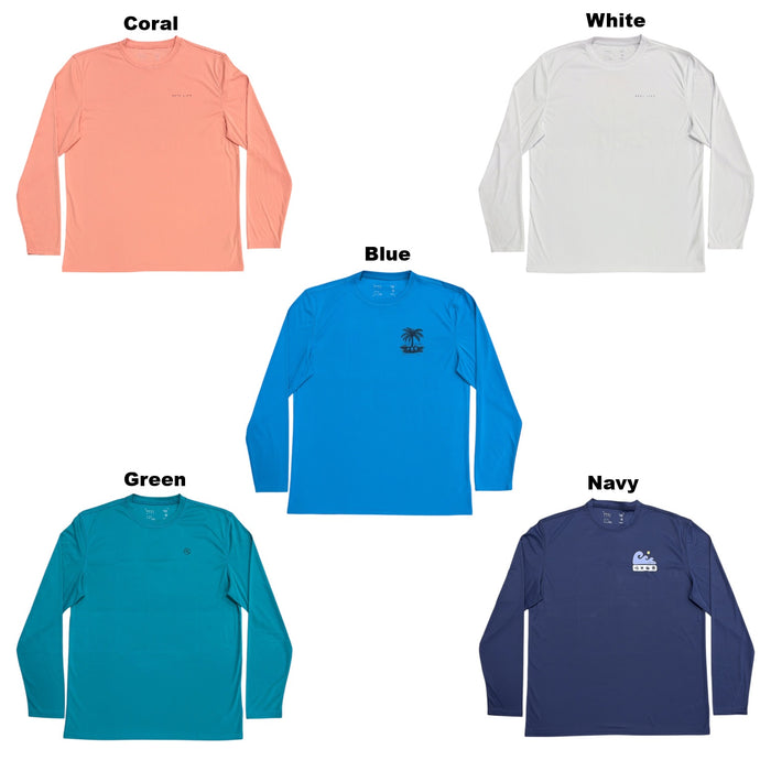 Reel Life Men's Lightweight Moisture Wicking Long Sleeve UV Tee