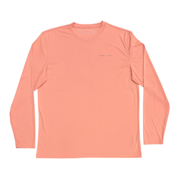 Reel Life Men's Lightweight Moisture Wicking Long Sleeve UV Tee