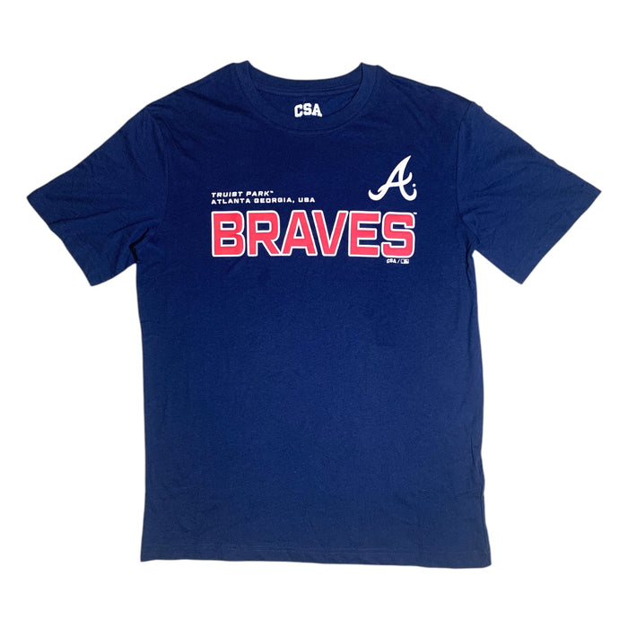 CSA Men's Genuine MLB Merchandise Relaxed Fit Short Sleeve Shirt