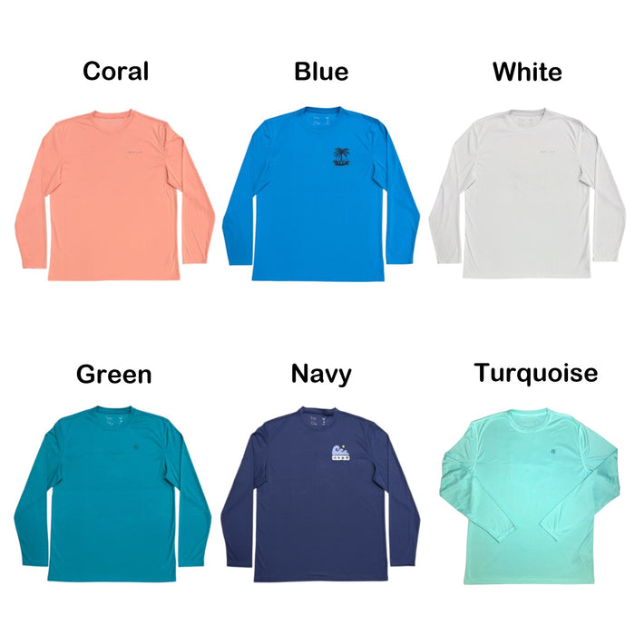 Reel Life Men's Lightweight Moisture Wicking Long Sleeve UV Tee