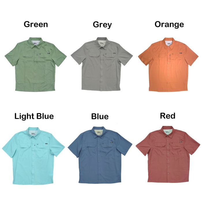 Eddie Bauer Men's Relaxed Fit Lightweight Woven Tech Shirt