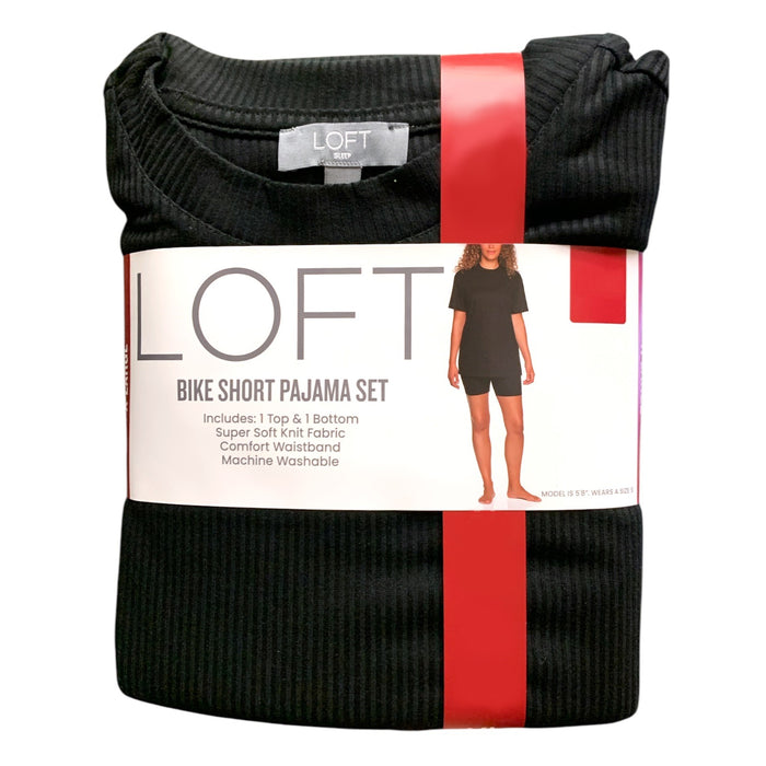 LOFT Women's 2-Piece Bike Short Pajama Set