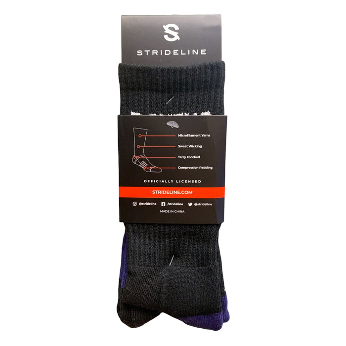 NFL Adult 2-Pack Moisture Wicking Contour Fit Crew Socks