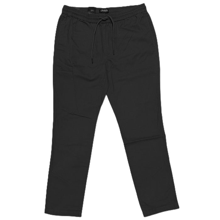 Buffalo Men's Relaxed Fit Comfortable Easy Pull-On Twill Pants