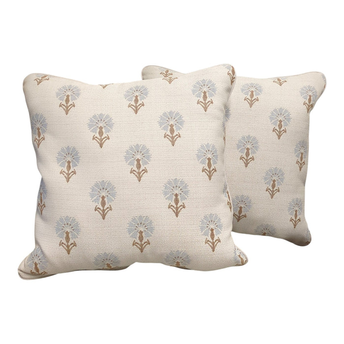 Member's Mark Jacquard Pillows with Sunbrella Fabric, 20in, Set of 2