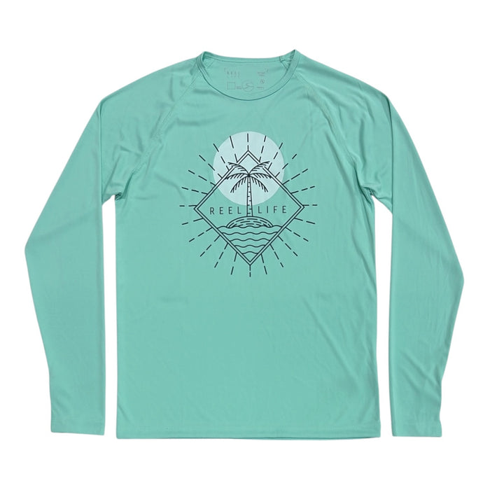 Reel Life Women's Relaxed Fit Long Sleeve UV Protection Tee
