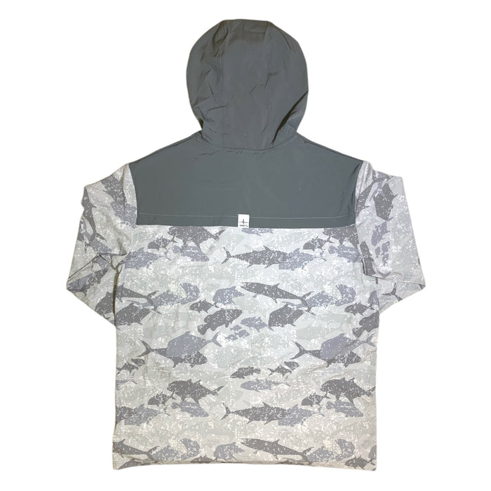 Habit Men's Valley Trail Hooded UPF 50+ Relaxed Fit Performance Layer