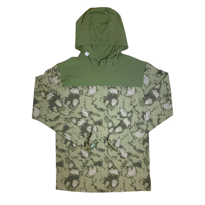 Habit Men's Valley Trail Hooded UPF 50+ Relaxed Fit Performance Layer