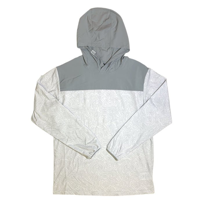 Habit Men's Valley Trail Hooded UPF 50+ Relaxed Fit Performance Layer