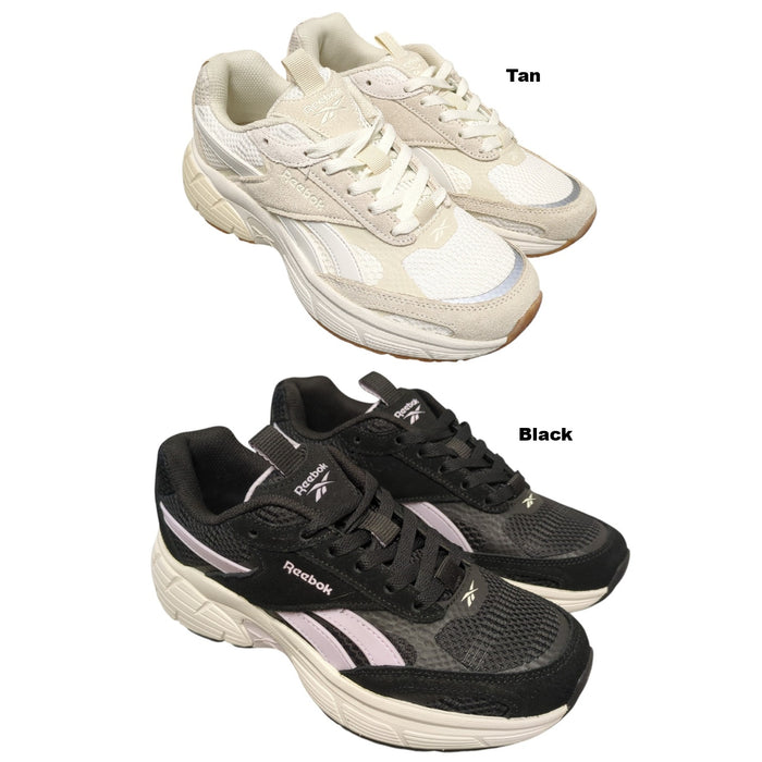 Reebok Women's Chaos Casual Mesh & Suede Running Sneaker