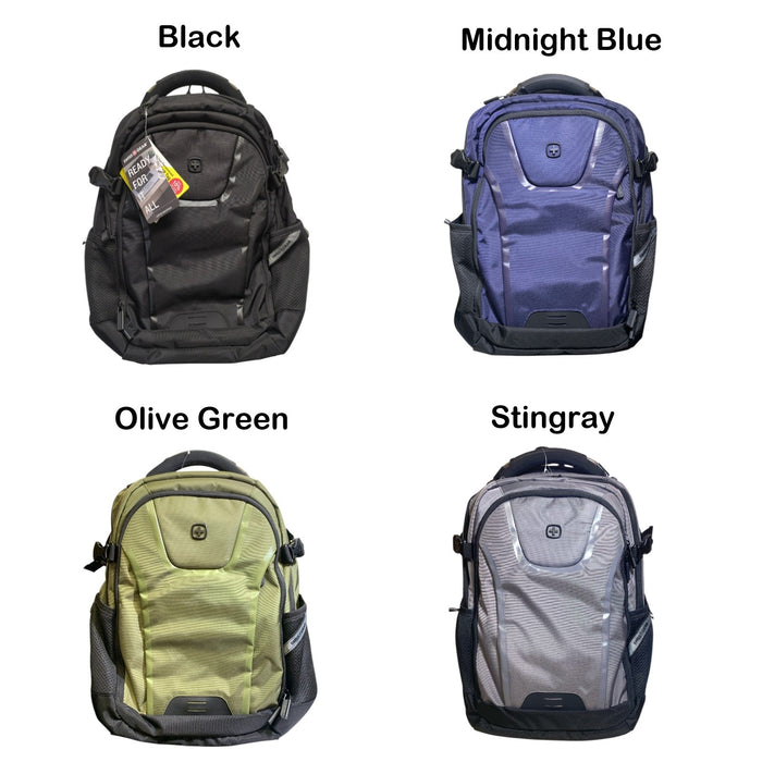 Swissgear 600D Woven Polyester Backpack with Padded Laptop Compartment