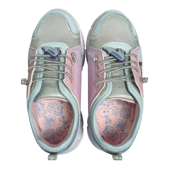Ground Up Toddler Girls Light-Up Elastic Laced Sneaker