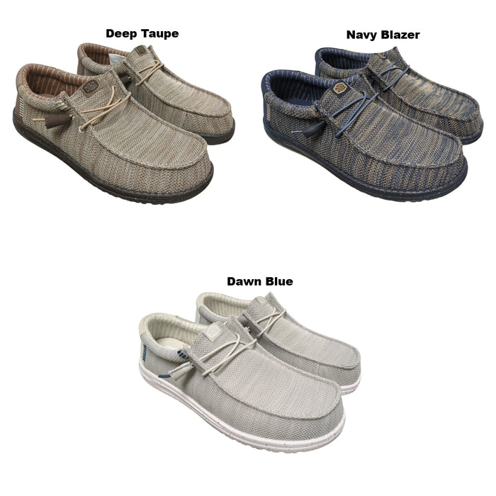 Hey Dude Men's Wally Stretch Sox Lightweight Slip-On Shoe