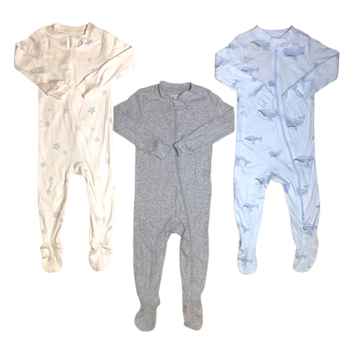 Member's Mark Baby Organic Cotton Sleep & Play Set, 3-Pack