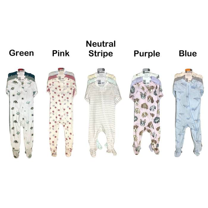 Member's Mark Baby Organic Cotton Sleep & Play Set, 3-Pack
