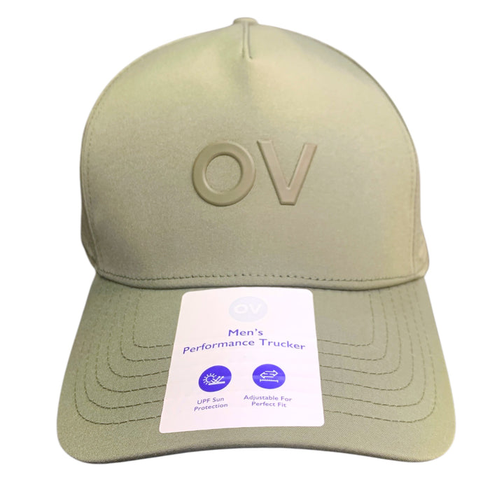 Outdoor Voices Men's Performance Trucker Hat with Adjustable Hook and Loop Strap