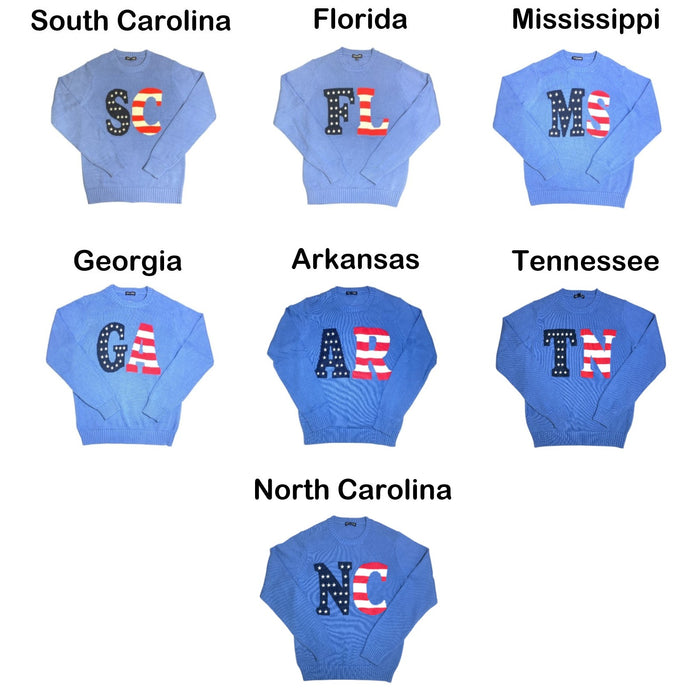 State of Mine Unisex Adult Americana State Sweater