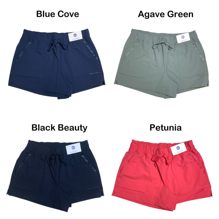 Outdoor Voices Women's RecTrek Short, 3-1/2" Inseam, Fitted Waist