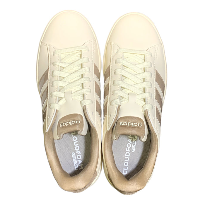 Adidas Women's Grand Court 3.0 Shoes – Cloudfoam Cushioned Sneaker