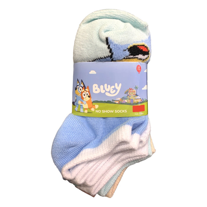 Character Girls 12-Pack Soft & Breathable No-Show Sock