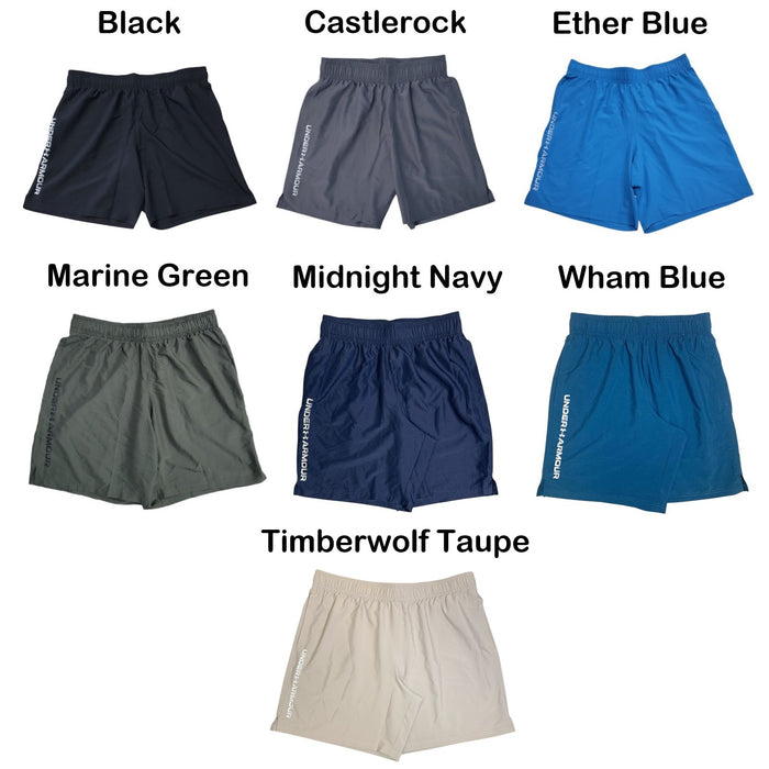 Under Armour Men's Moisture Wicking Woven Wordmark Shorts