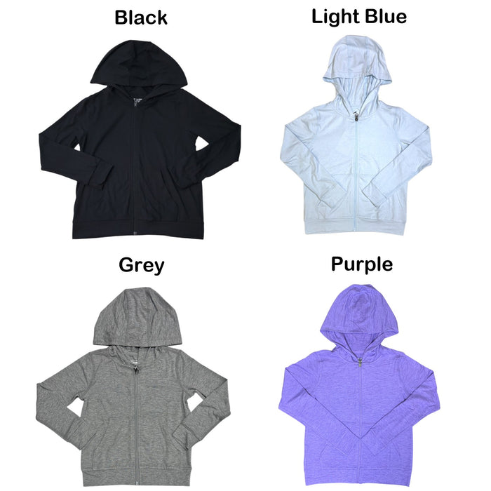 Member's Mark Girl's Favorite Soft Jersey Zip Up Jacket