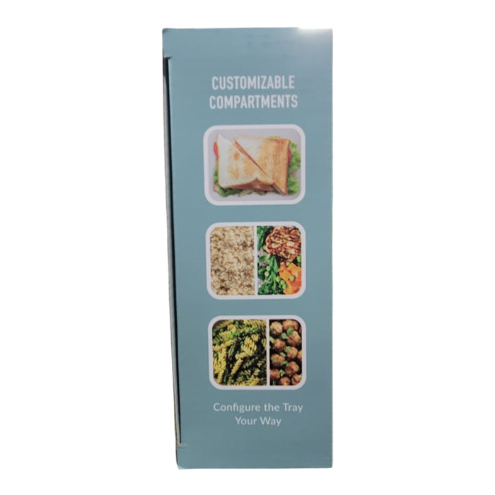 Bentgo MicroSteel Leak-Proof Meal Storage & Lunch Box with Removable Divider