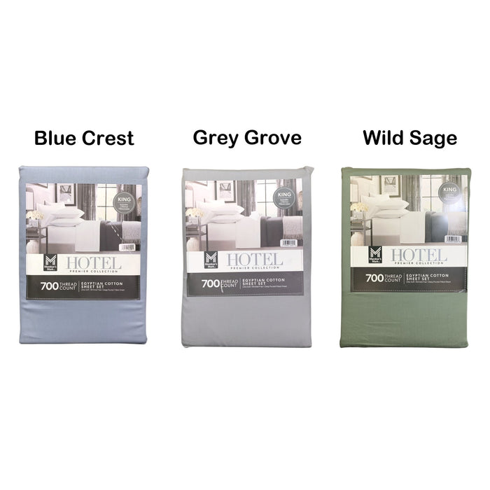 Member's Mark Hotel Premier Collection 700TC Egyptian Cotton Sheet Set, King