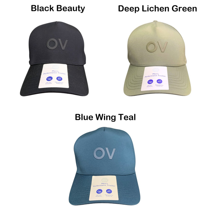 Outdoor Voices Men's Performance Trucker Hat with Adjustable Hook and Loop Strap