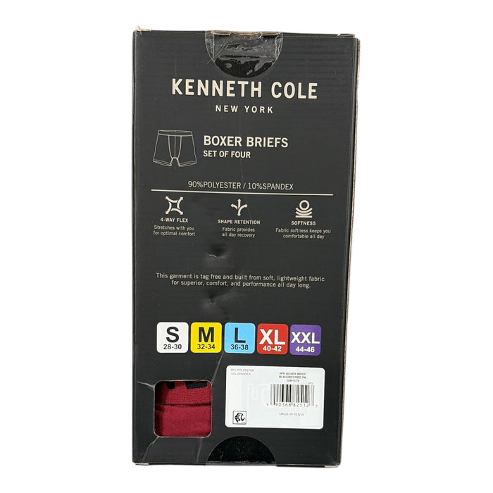 Kenneth Cole Men's 4-Pack Boxer Brief