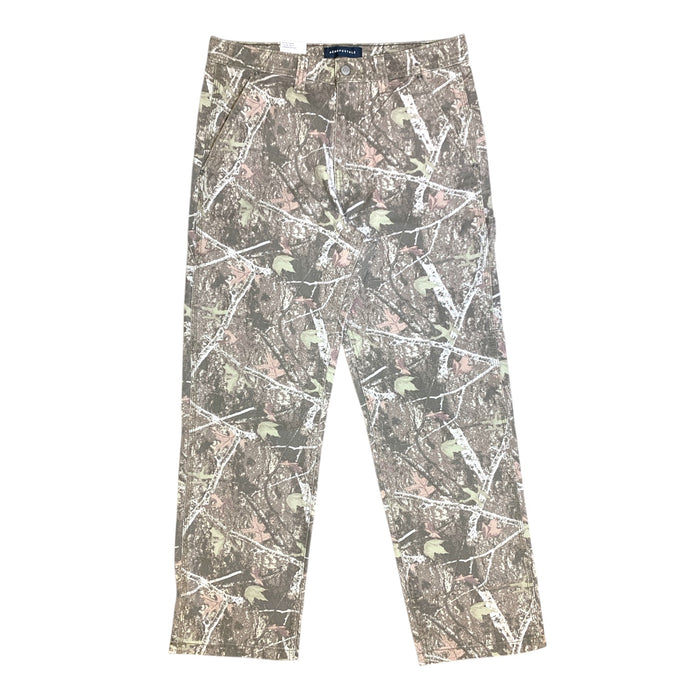 Aeropostale Men's Straight Leg Cotton Canvas Carpenter Pant