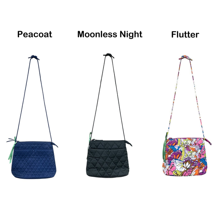 Vera Bradley Original Hipster Women's Handbag – Premium Cotton, Adjustable Strap