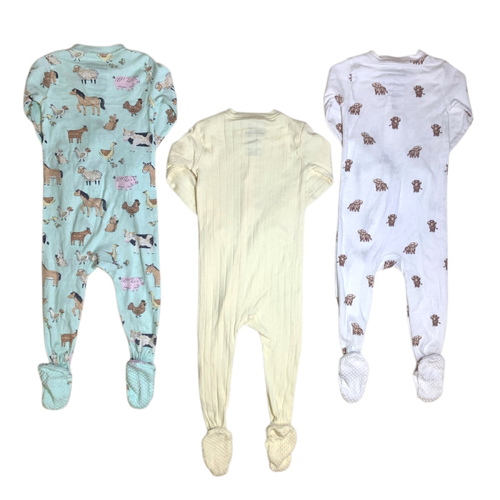 Member's Mark Baby Organic Cotton Sleep & Play Set, 3-Pack