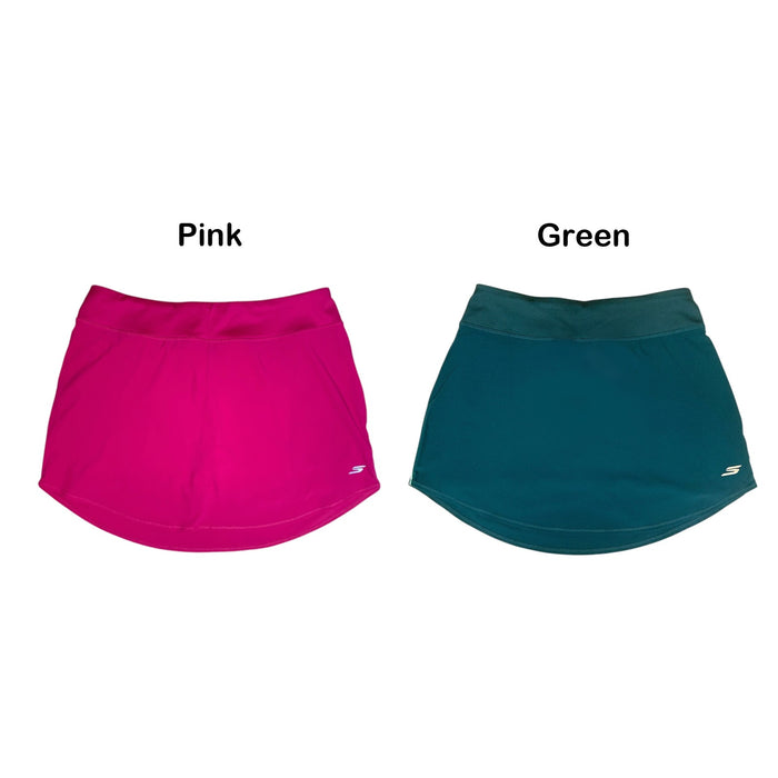 Skechers Women's Performance Skort, 16" Length, Short Liner with Pockets