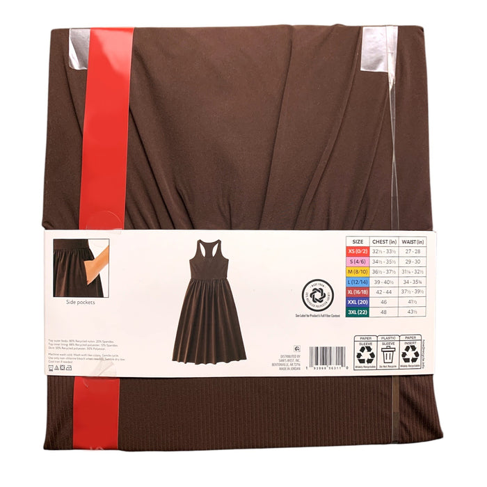 Member's Mark Women's Everyday Tank Dress, Mid-Length with Racerback Top