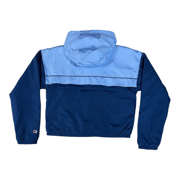 Champion Girls Regular Fit Fleeced Lined Colorblocked Windbreaker Jacket