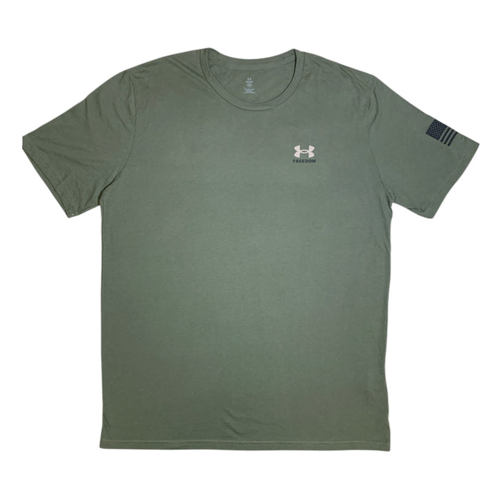 Under Armour Men's Freedom Flag T-Shirt with Distressed Logo – Style 6004096