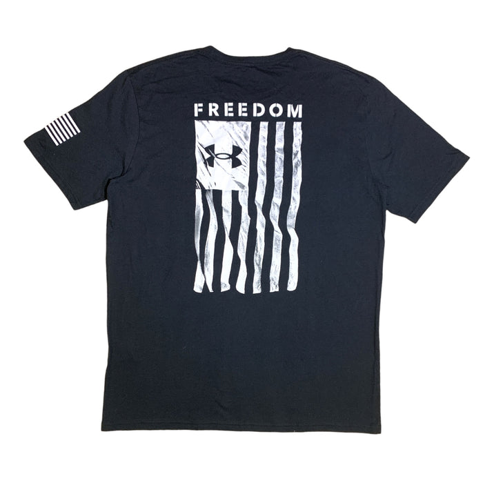 Under Armour Men's Freedom Flag T-Shirt with Distressed Logo – Style 6004096