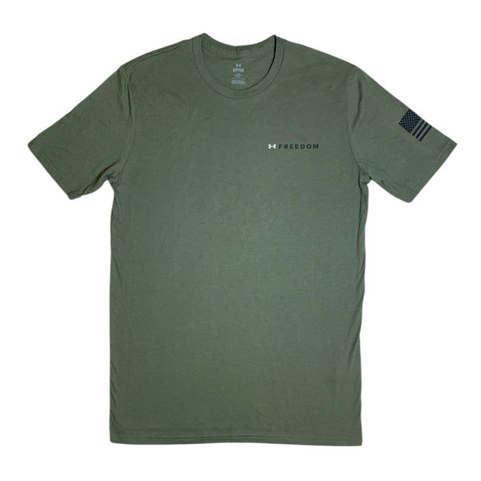 Under Armour Men's Freedom Flag T-Shirt with Distressed Logo – Style 6004097