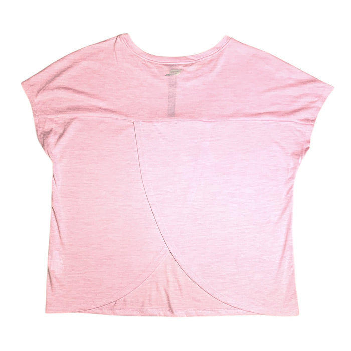 Skechers Women's Short Sleeve Performance Tee with Envelope-Style Back Slit