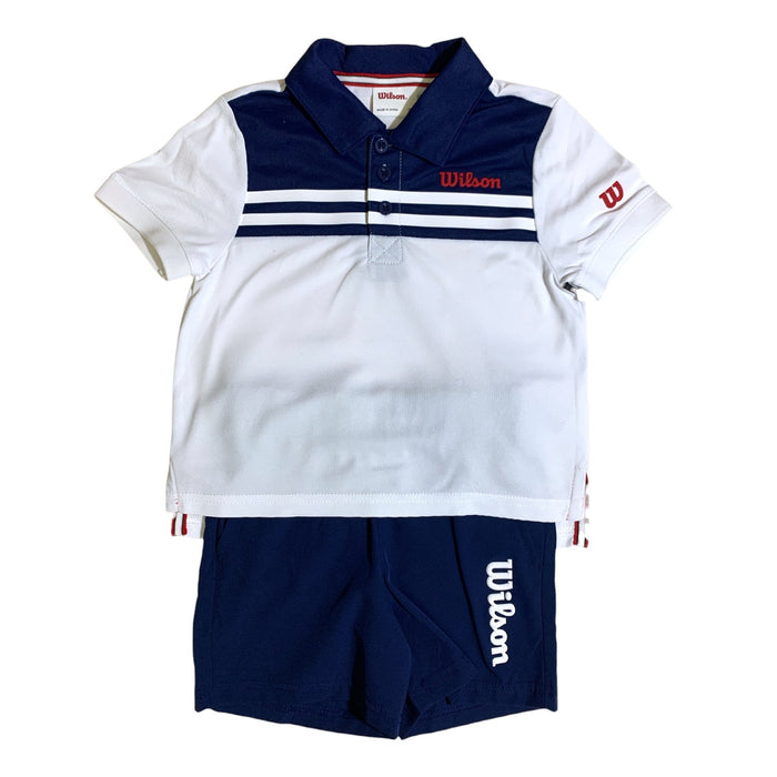 Wilson Toddler Boy's All Season Active Polo and Short 2-Piece Set